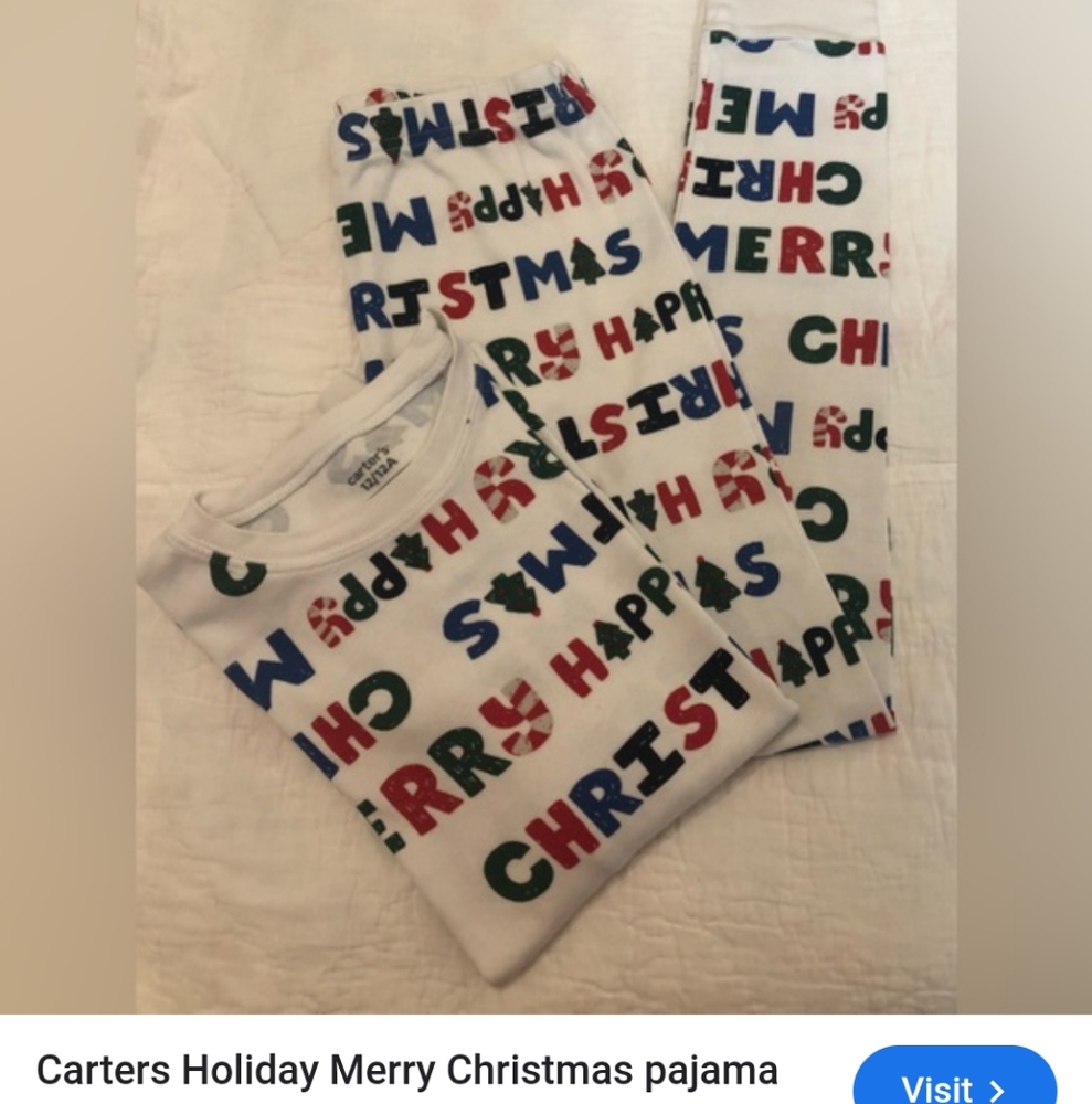 Christmas pajamas
